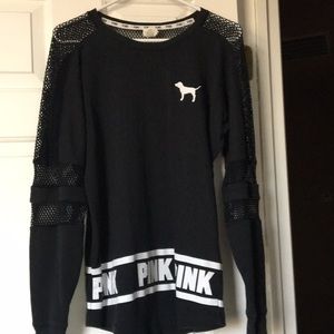 PINK black long sleeve